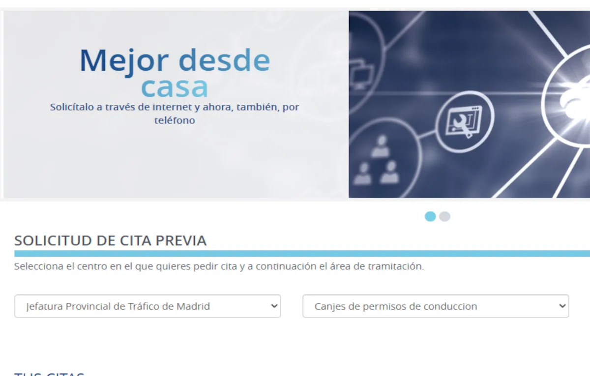 Cita canje DGT en Madrid | REMULSA 