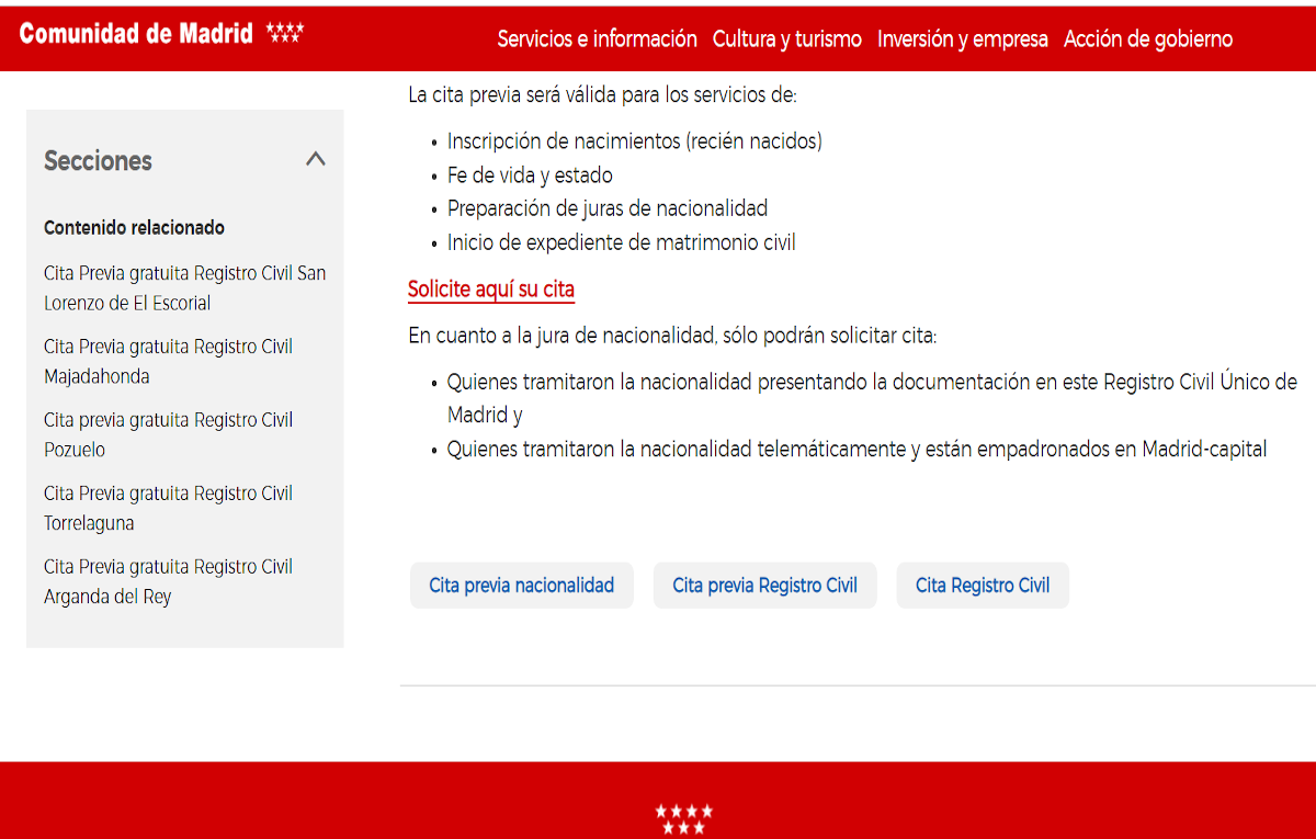 Cita jura nacionalidad Madrid | REMULSA