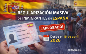 Aprobación regularización masiva en España | REMULSA