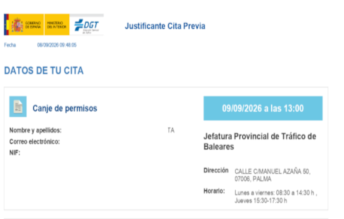 Canje licencia de Colombia | REMULSA